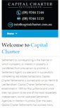 Mobile Screenshot of capitalcharter.com.au